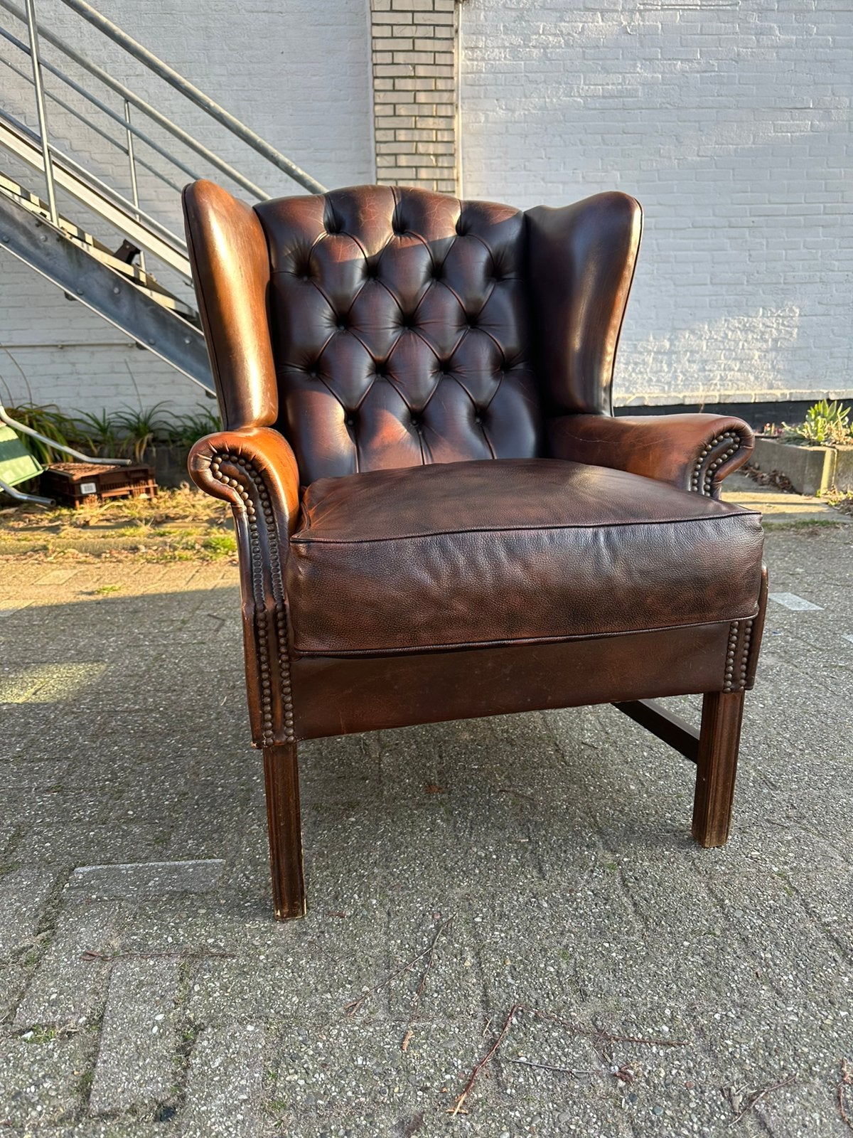 Chesterfield, Ophalen of Verzenden, Gebruikt, 75 tot 100 cm