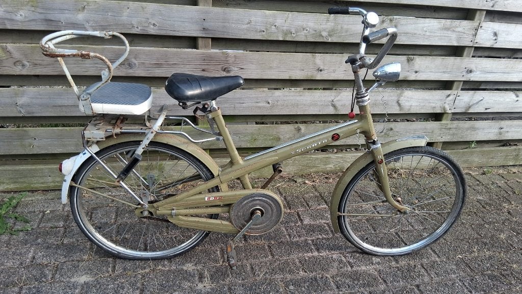 vintage sparta fiets, Ophalen