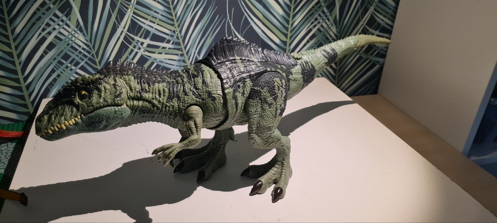 jurassic world giganotosaurus, Kinderen en Baby's, Ophalen of Verzenden, Zo goed als nieuw