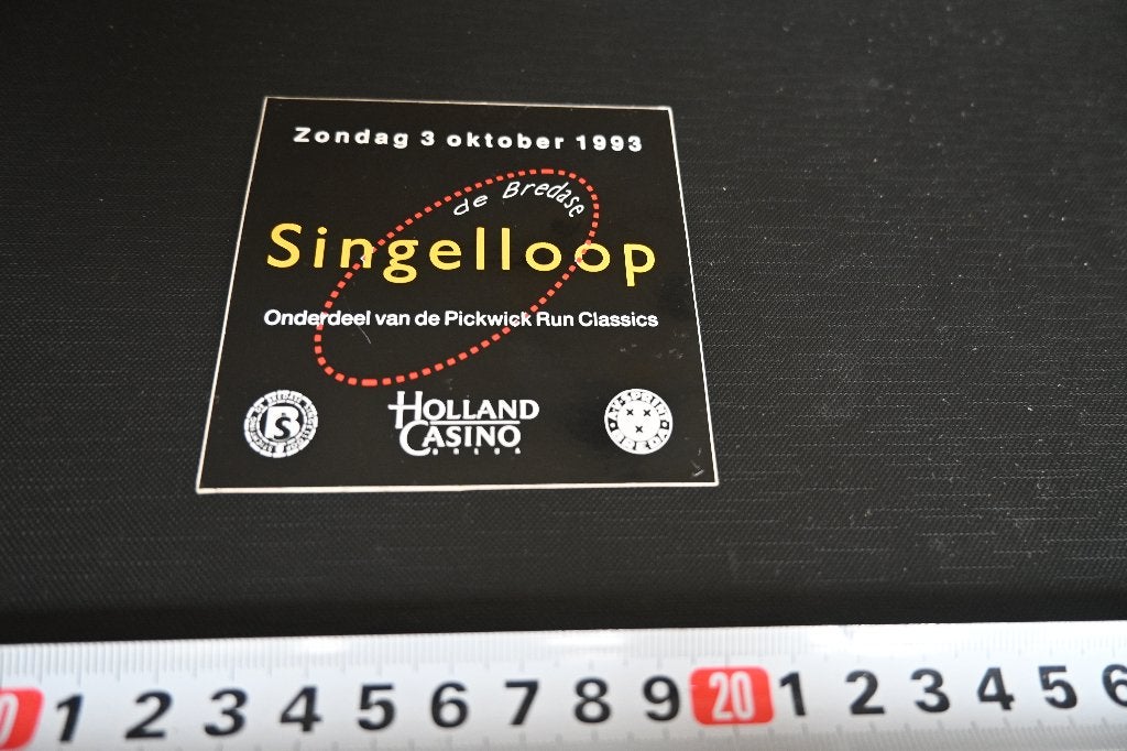 sticker 1993 de bredase singelloop pickwick run classics *, Ophalen, Zo goed als nieuw