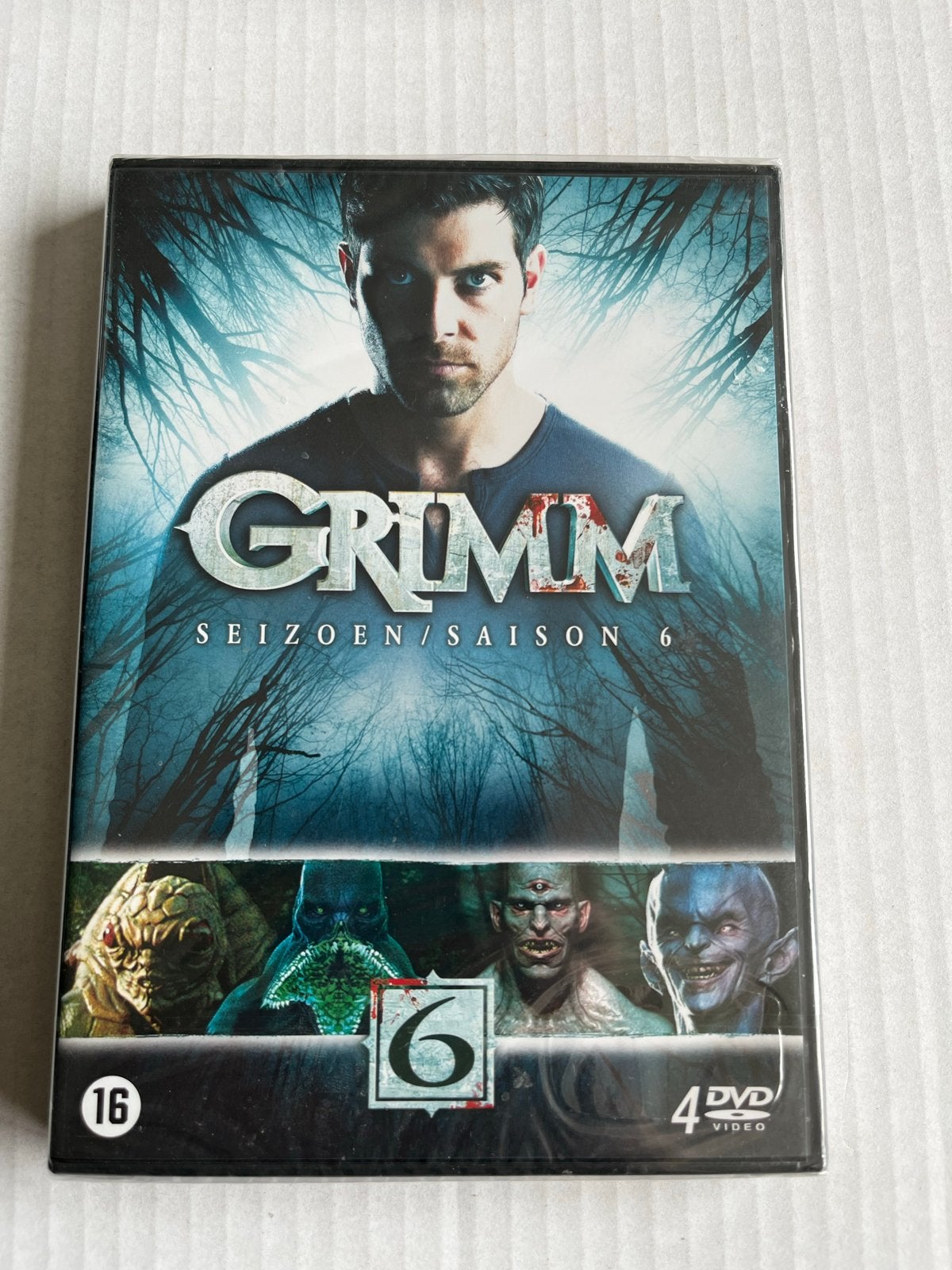 Grimm Seizoen 6 DVD - nieuw, Cd's en Dvd's, Vanaf 16 jaar, Nederlands, Science Fiction en Fantasy, Ophalen of Verzenden