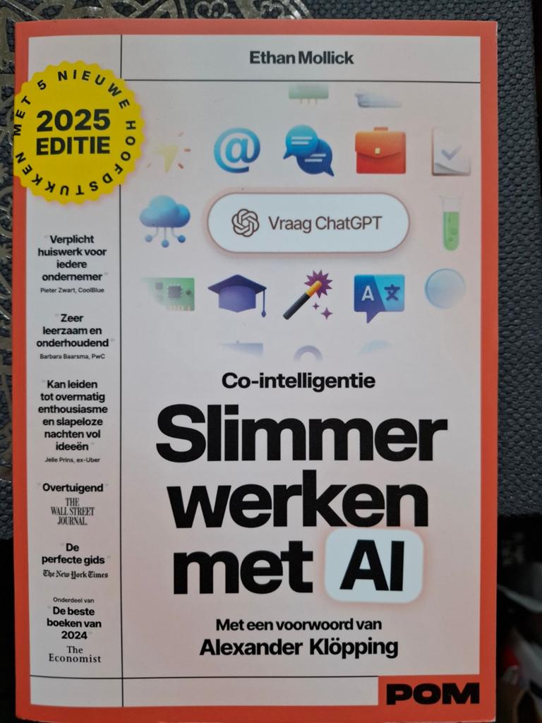 Co-intelligentie: Slimmer werken met AI - Ethan Mollick, Ophalen of Verzenden, Nieuw, HBO, Ethan Mollick