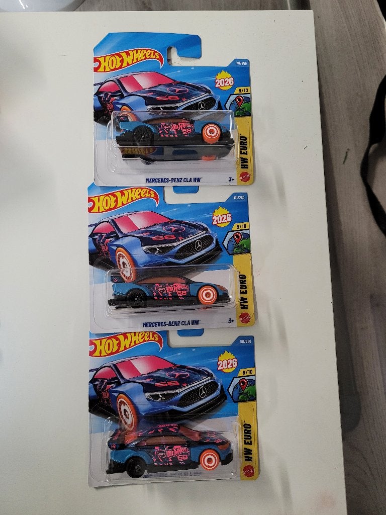 mercedes hotwheels diverse types nieuw, Ophalen of Verzenden, Nieuw, Auto