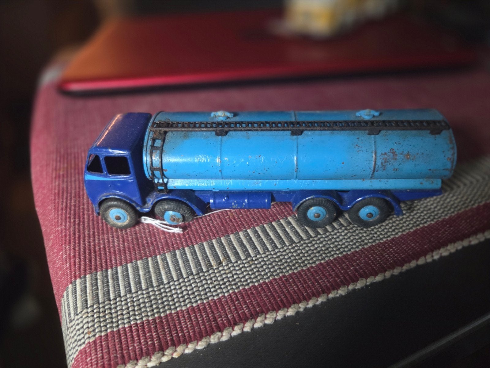 DINKY TOYS 504 FODEN TANKER 1 ST TYPE origineel goede staat, Ophalen of Verzenden, Gebruikt, Auto, Dinky Toys