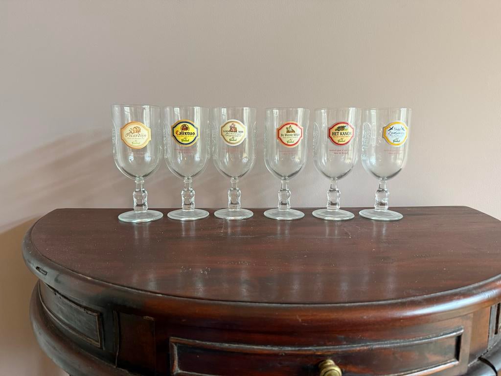 Diverse Grolsch Bierglazen - Set van 6, set van 2 en 1 losse, Verzamelen, Glas en Borrelglaasjes, Gebruikt, Bierglas, Ophalen of Verzenden