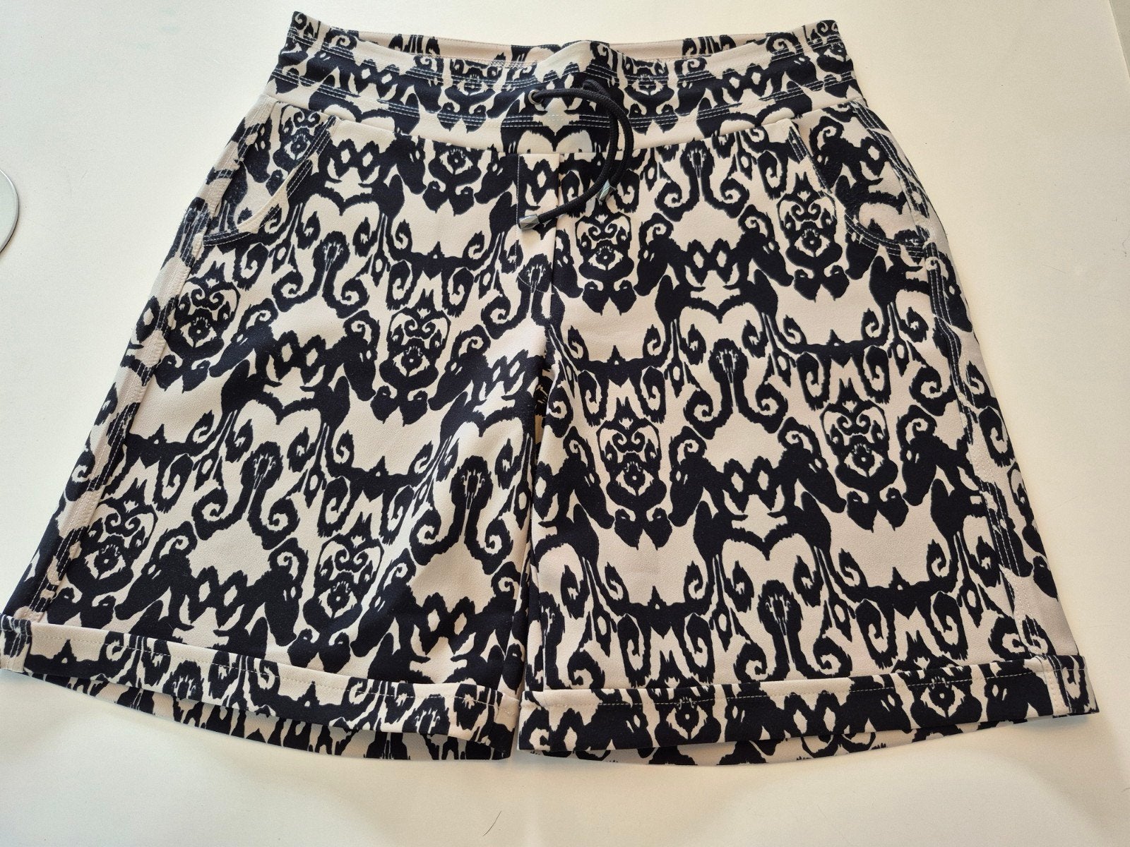 Zizo korte broek maat 42 crème zwart, Zizo, Overige kleuren, Kort, Maat 42/44 (L)