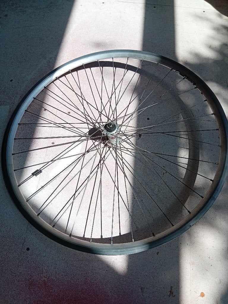 28"voorwiel, uitvalnaaf, Ophalen, Gebruikt