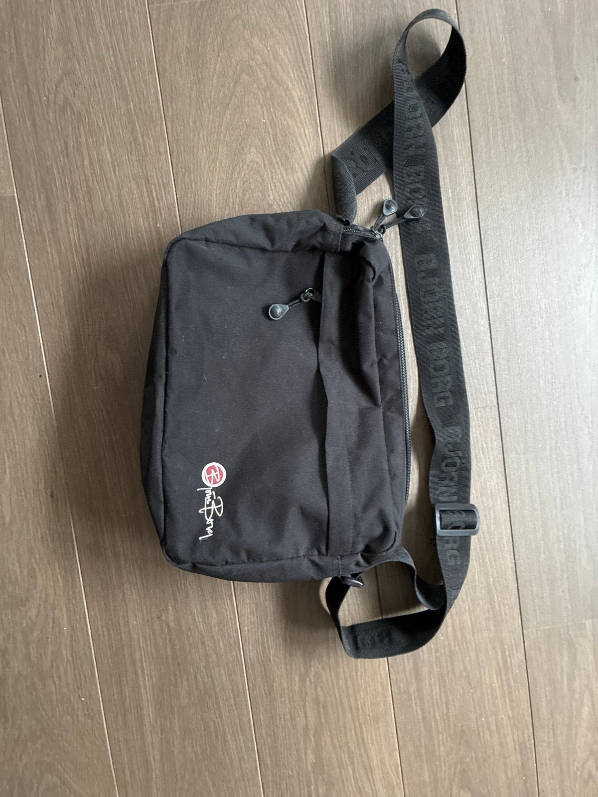 Mooie zwarte Björn Borg tas - Handig en stijlvol, Ophalen of Verzenden, Gebruikt, Zwart, Björn Borg