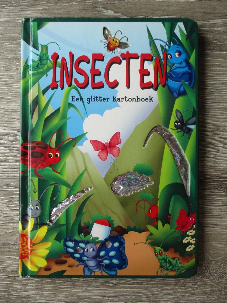Insecten een glitter kartonboek, Boeken, Ophalen of Verzenden, Gelezen, Fictie algemeen