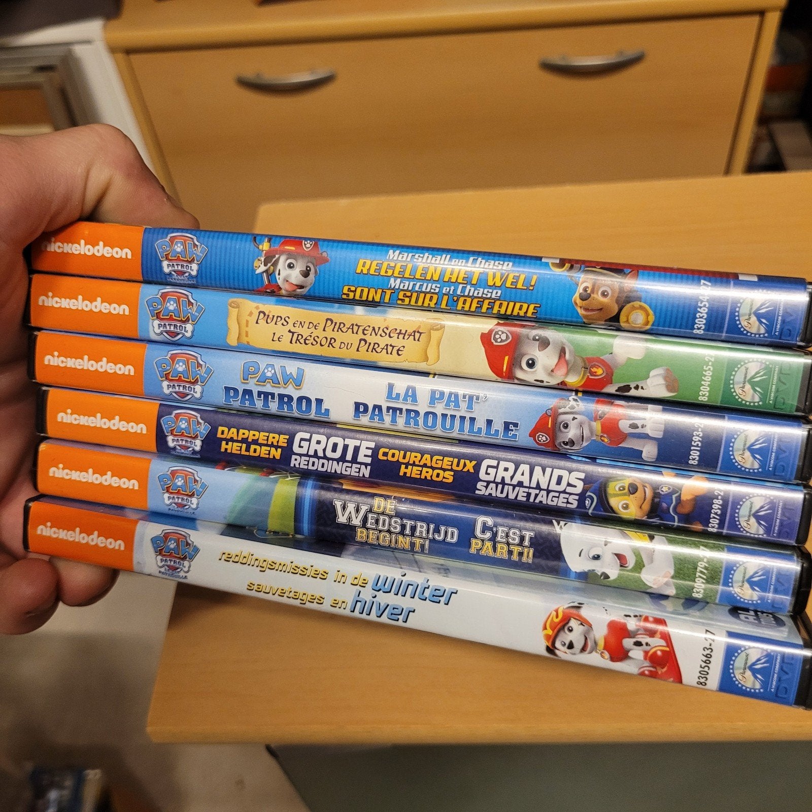 Paw Patrol DVD Collectie - 6 Films, Cd's en Dvd's, Gebruikt, Nederlands, Verzamelbox, Alle leeftijden