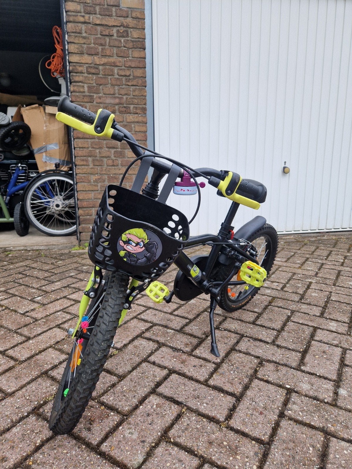 kinderfiets 16 inch, Ophalen, Zijwieltjes, Btwin (Decathlon), 16 tot 20 inch