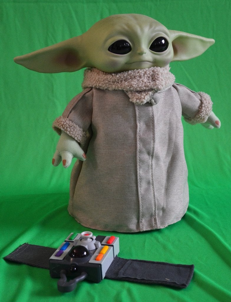 Star Wars Grogu baby Yoda, Ophalen of Verzenden, Zo goed als nieuw, Actiefiguurtje