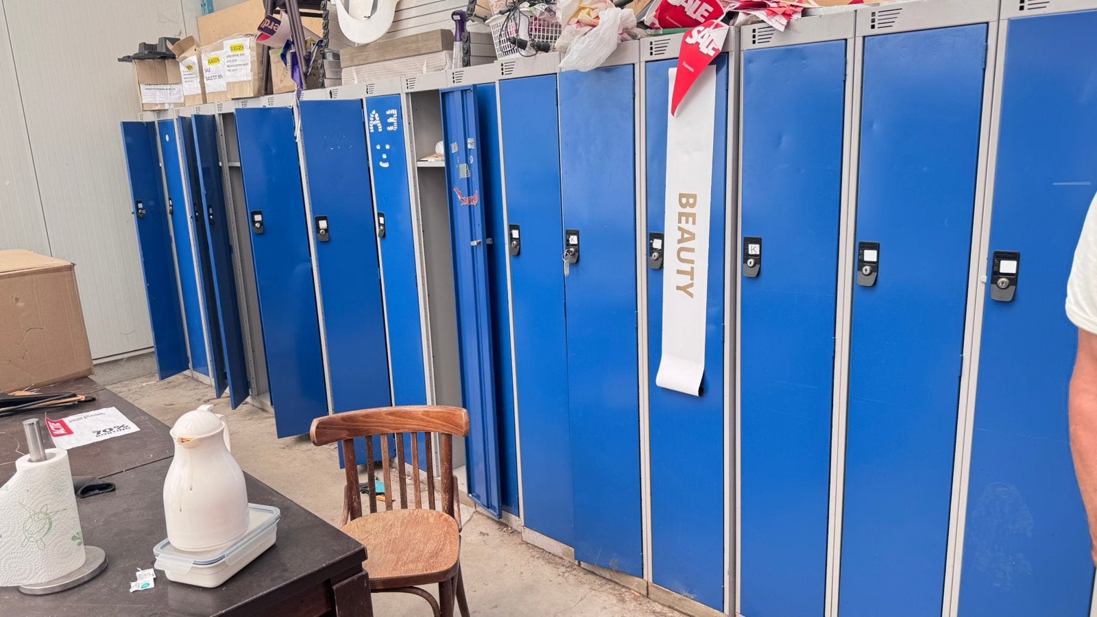 Locker kast - kluisjes - opslag kasten, Ophalen of Verzenden, Zo goed als nieuw