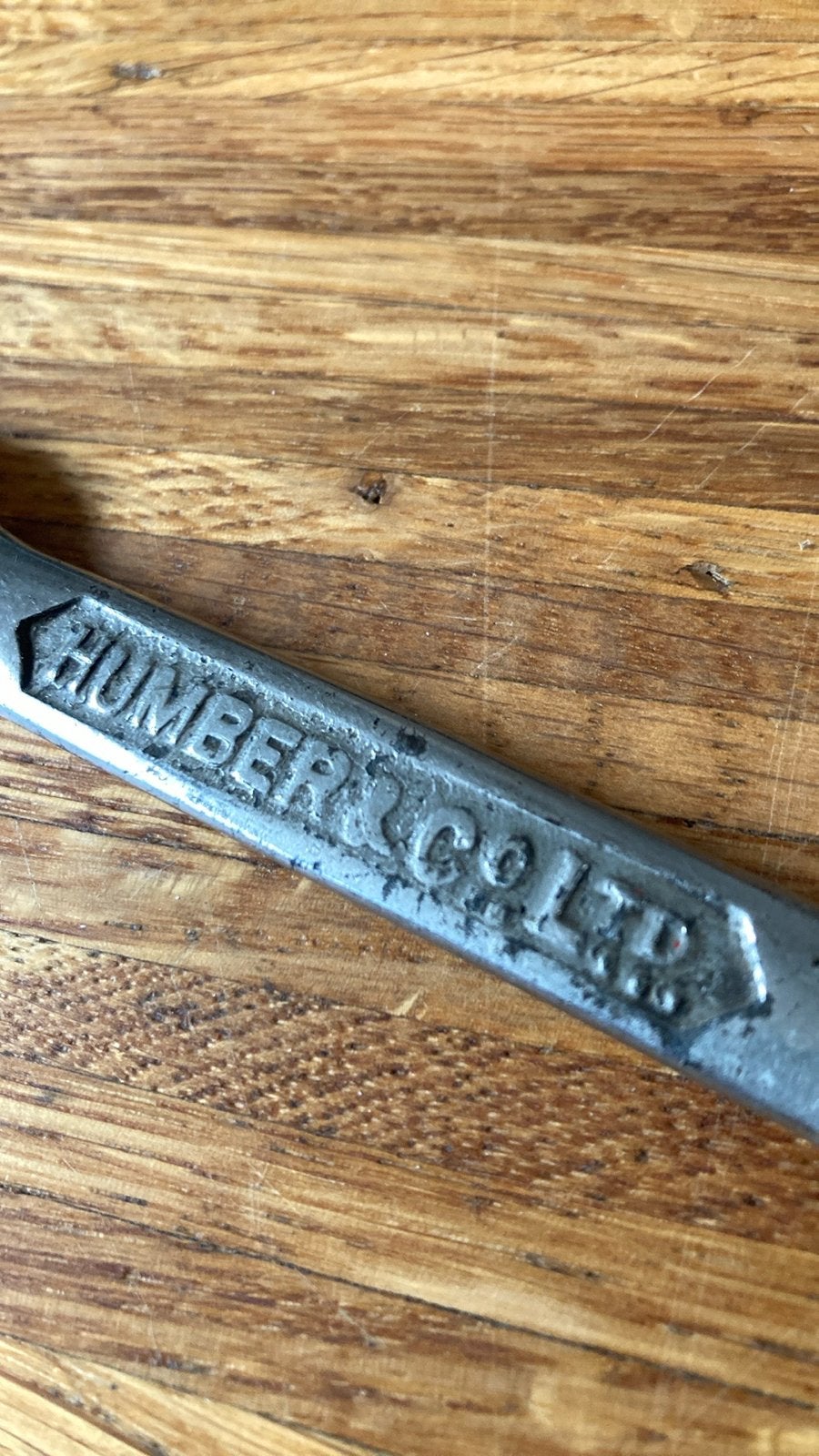 Vintage Humber Co Ltd Sleutel 1892 Rd.197407, Ophalen of Verzenden