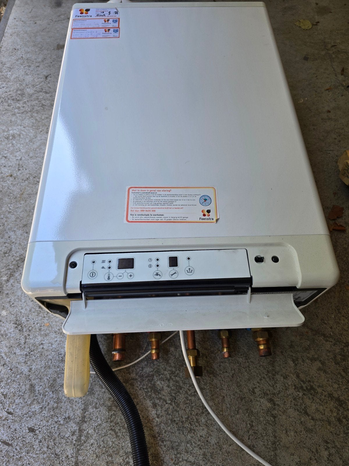 Intergas HRE kombi kompact Cw - In zeer goede staat, Gebruikt, Aardgas, Ophalen of Verzenden, 6 t/m 10 jaar oud