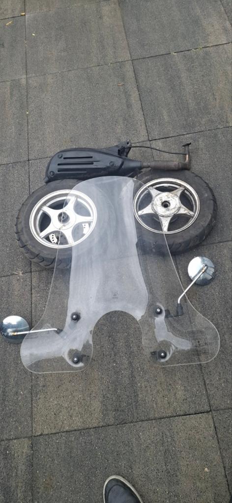 Santini capri onderdelen, Fietsen en Brommers, Snorfietsen en Snorscooters, Ophalen, Gebruikt, Benzine, Overige merken