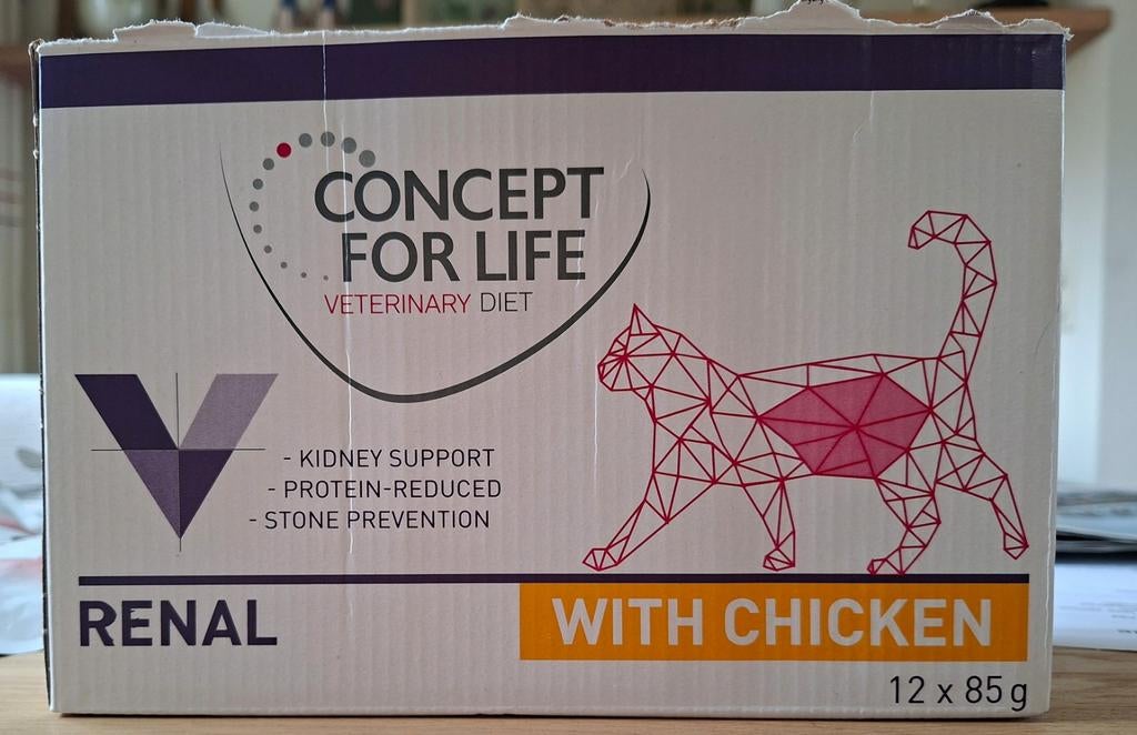 Kattenvoer nierdieet Renal Concept for life, Dieren en Toebehoren, Dierenvoeding, Ophalen of Verzenden, Kat