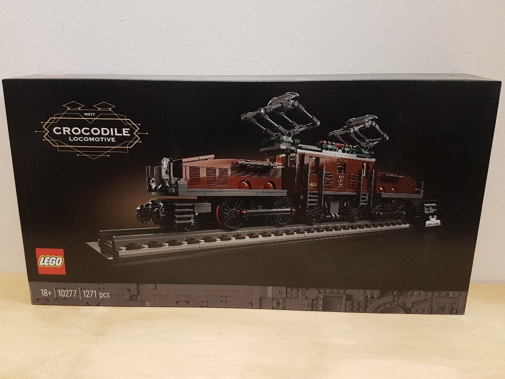 (GESEALD) Lego 10277 Crocodile Locomotive, Ongeopend/sealed, Lego, Nieuw, Ophalen of Verzenden