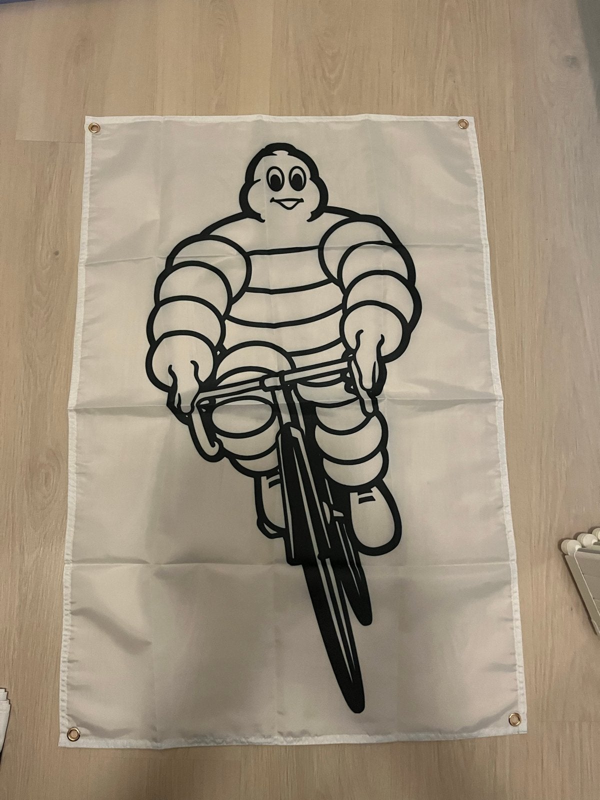 Michelin vlaggen 60 x 90 cm , kwaliteit polyester, Ophalen of Verzenden