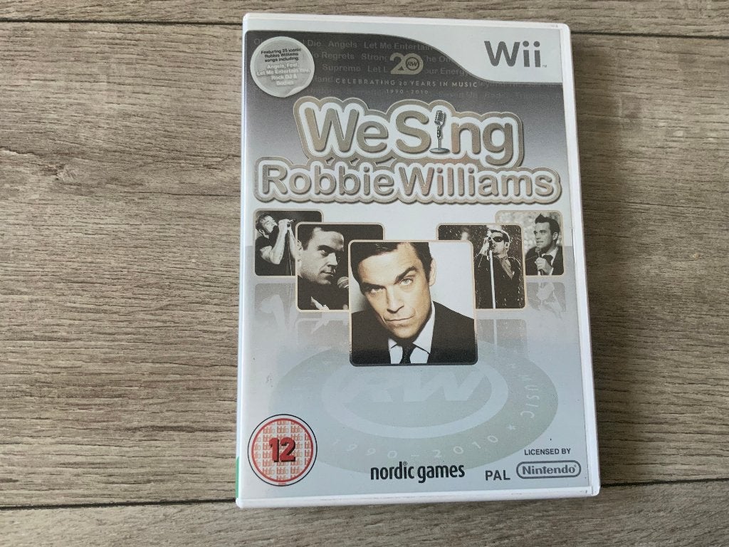 We Sing Robbie Williams voor de Nintendo Wii, Muziek, Ophalen of Verzenden, Zo goed als nieuw, 3 spelers of meer