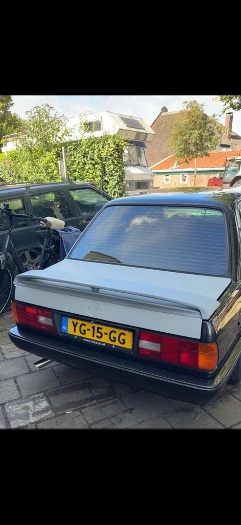 Originele BMW E30 M-Tech 2 Achterspoilermet kofferklep, Ophalen, Gebruikt, Achterklep, Achter