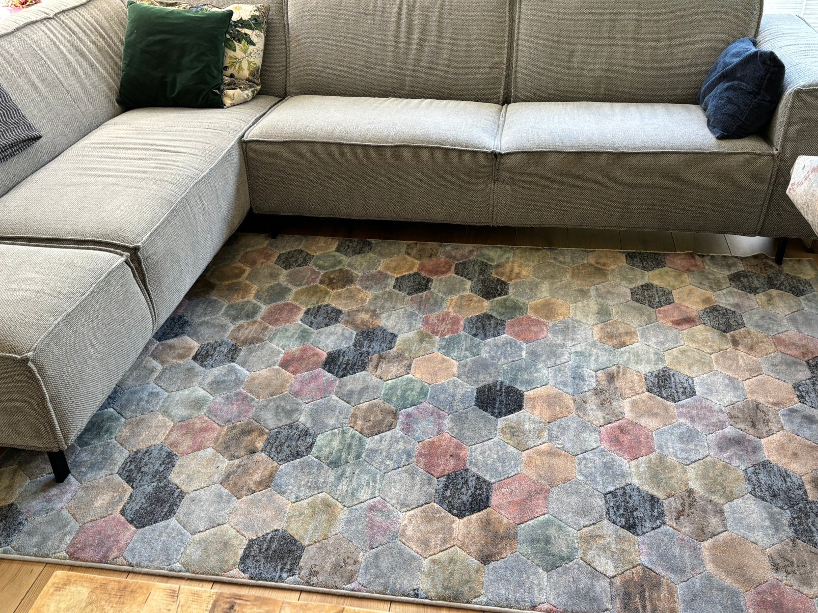 Amado multicolor vloerkleed 160x230, Huis en Inrichting, Ophalen, 150 tot 200 cm, 200 cm of meer, Zo goed als nieuw