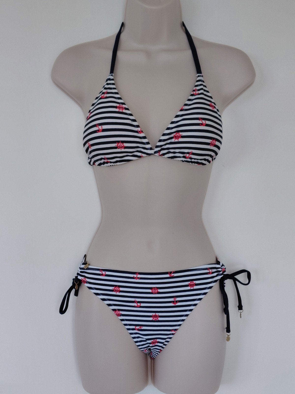Nieuwe triangle bikini 40, Blauw, Ophalen of Verzenden, Zo goed als nieuw, Queentex