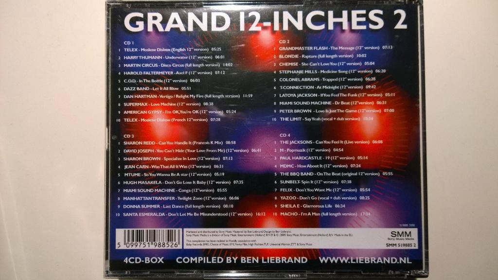 Ben Liebrand - Grand 12-Inches 2, Ophalen of Verzenden, Zo goed als nieuw, Pop