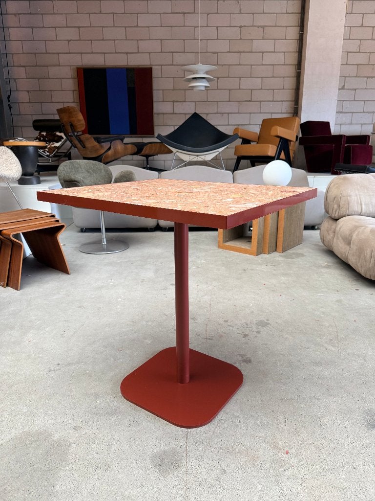 Design bistro / terras tafeltje, Gebruikt, Metaal of Aluminium, 55 tot 75 cm, X