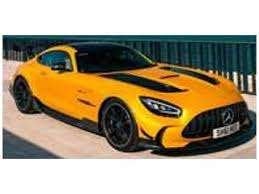 Mercedes Benz GT-R AMG Black 2022 Geel Schaal 1/43 Ixo Model, Hobby en Vrije tijd, Overige merken, Nieuw, Ophalen of Verzenden
