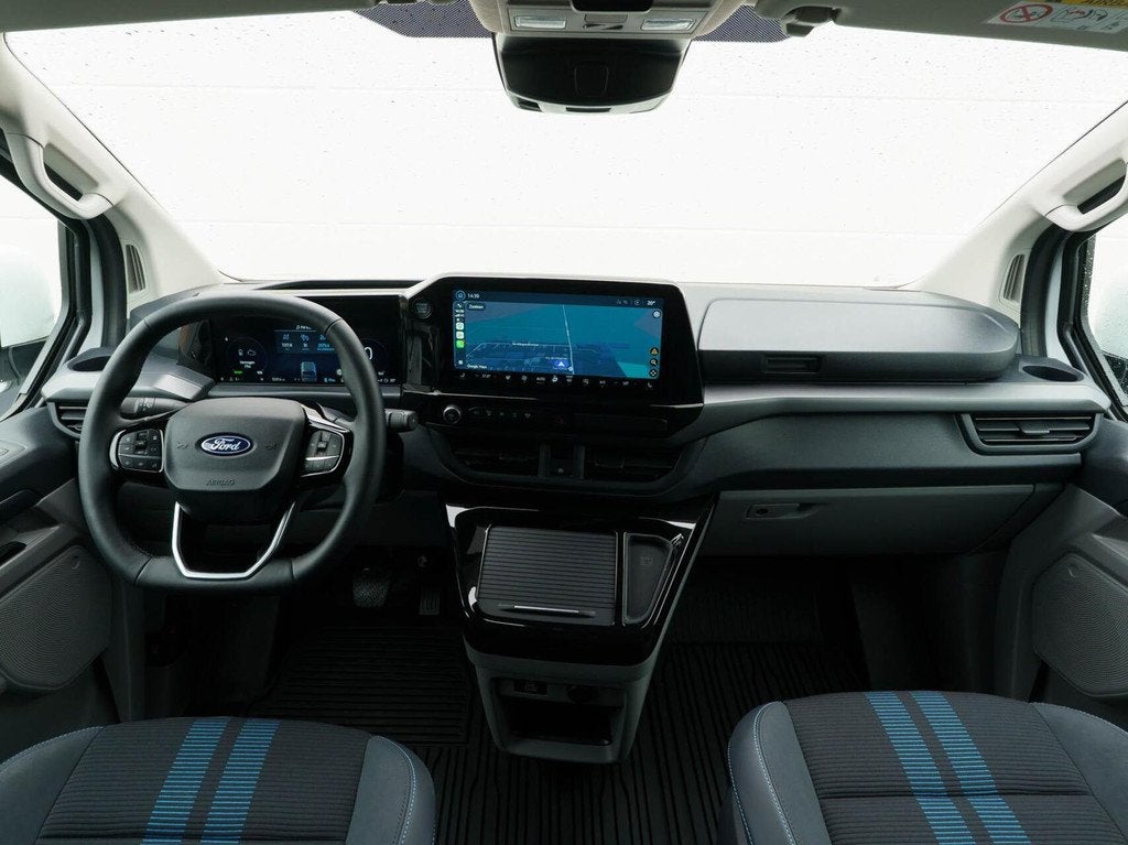 Ford Transit Custom 320 2.5 PHEV L2H1 DC Sport | Full LED |, 232 pk, Gebruikt, 4 cilinders, Leder en Stof