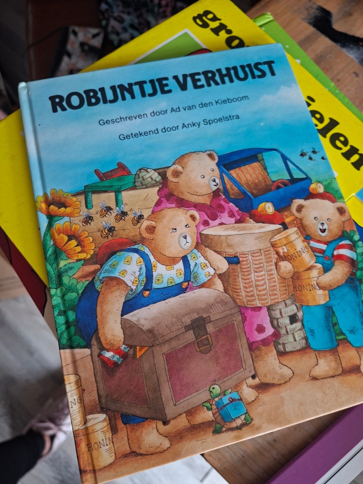 Robijntje Verhuist - Ad van den Kieboom & Anky Spoelstra, Ophalen of Verzenden