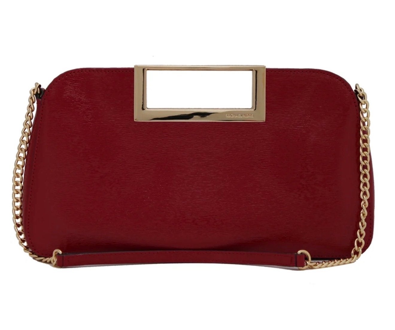 Michael Kors Berkley Patent bag, Ophalen of Verzenden, Nieuw, Rood, Avondtasje