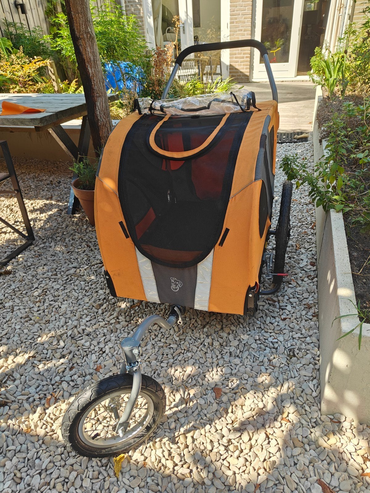 Dutch Doggy Honden Fiets- en Wandelkar XL - Complete Set, Ophalen, Gebruikt, Dutch Doggy, Hondenkar