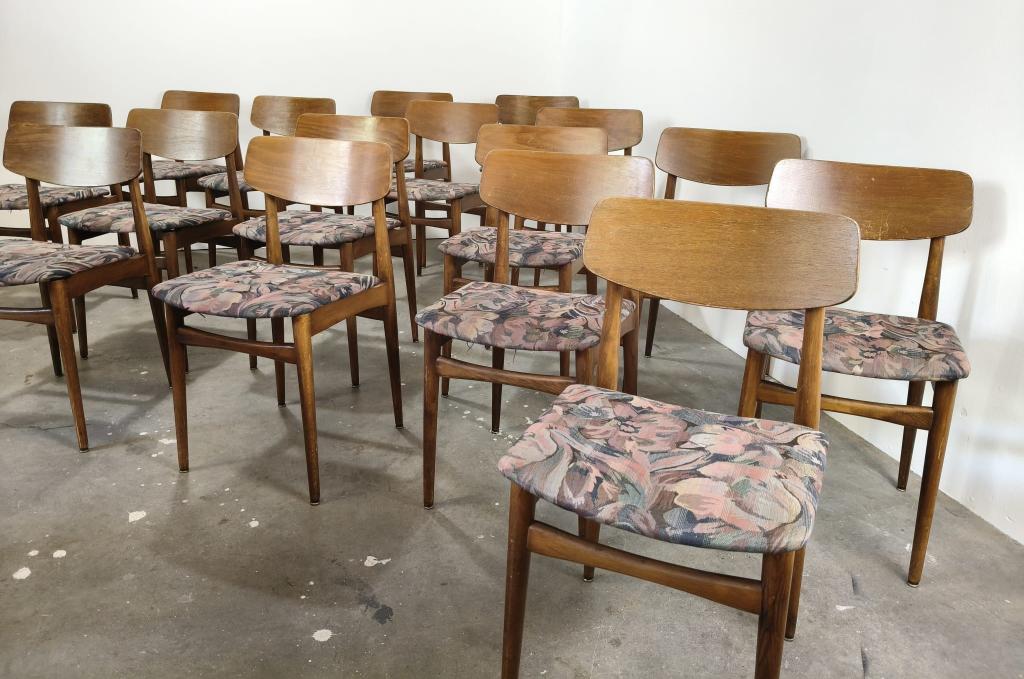Teak eetkamerstoelen, Huis en Inrichting, Ophalen, Gebruikt, Bruin, Onbekend