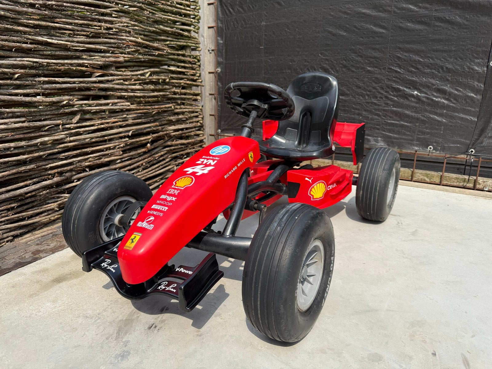 BERG Buddy F1 Ferrari skelter - Formule 1 design, Ophalen, Gebruikt, Berg