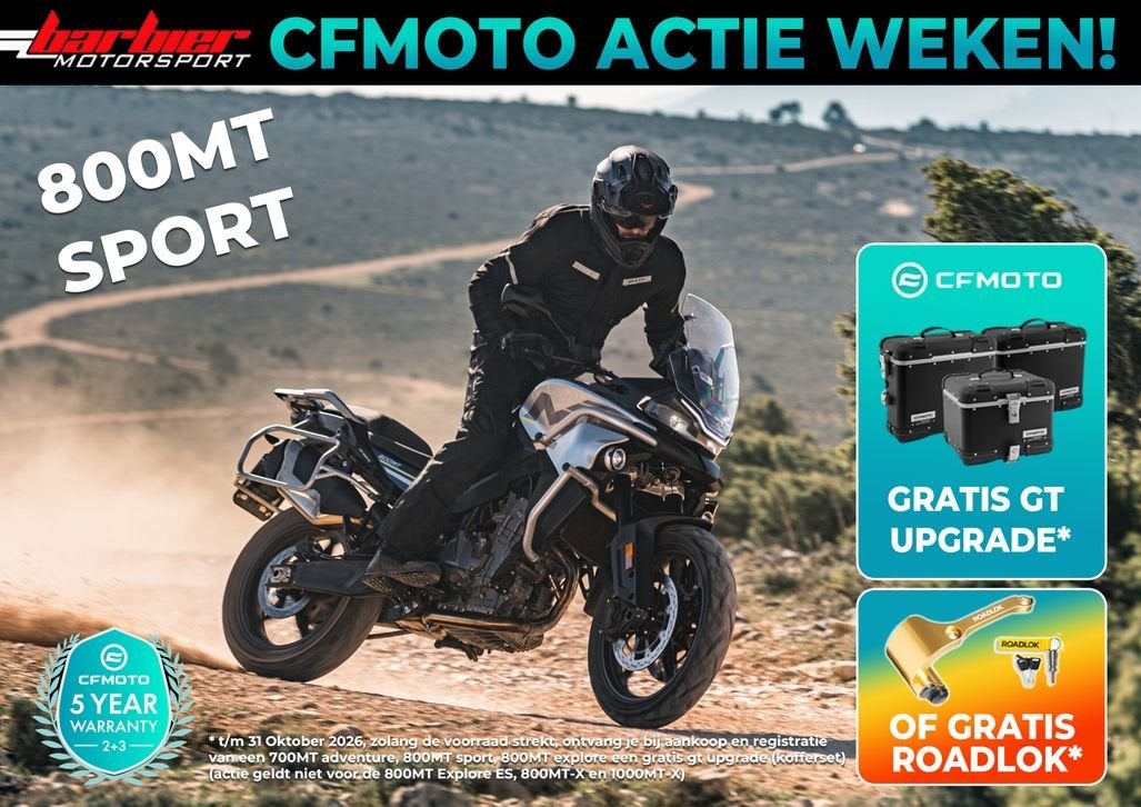 ⭐️⭐ACTIE CFMOTO 800 MT SPORT (2026) CF MOTO 800MT⭐, 2 cilinders, Bedrijf, Onbekend, Meer dan 35 kW