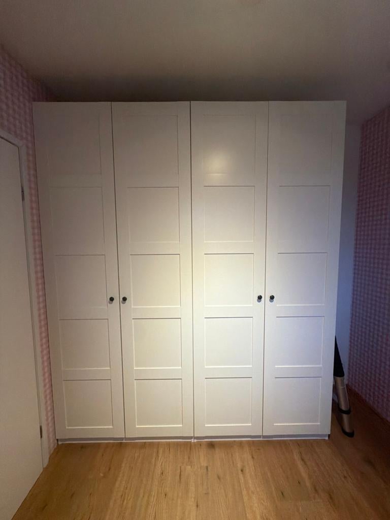 IKEA Pax kledingKast Bergsbo - 237x200 cm met soft close, Ophalen, 200 cm of meer, 150 tot 200 cm, Zo goed als nieuw