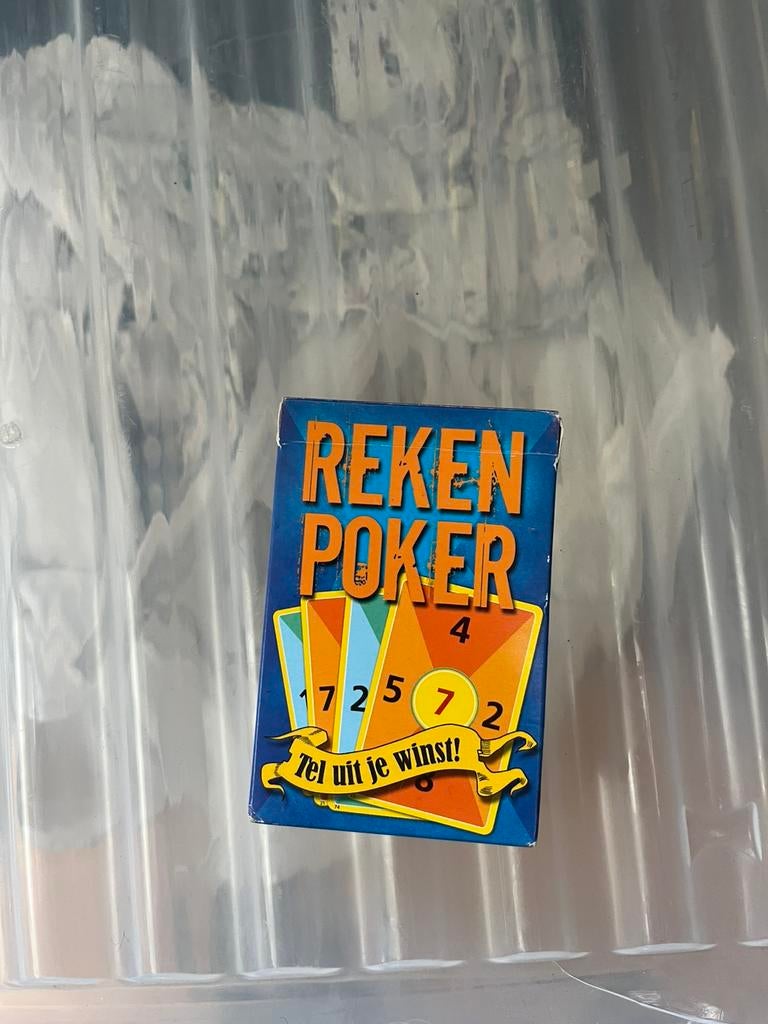 Reken poker, Ophalen of Verzenden, Zo goed als nieuw
