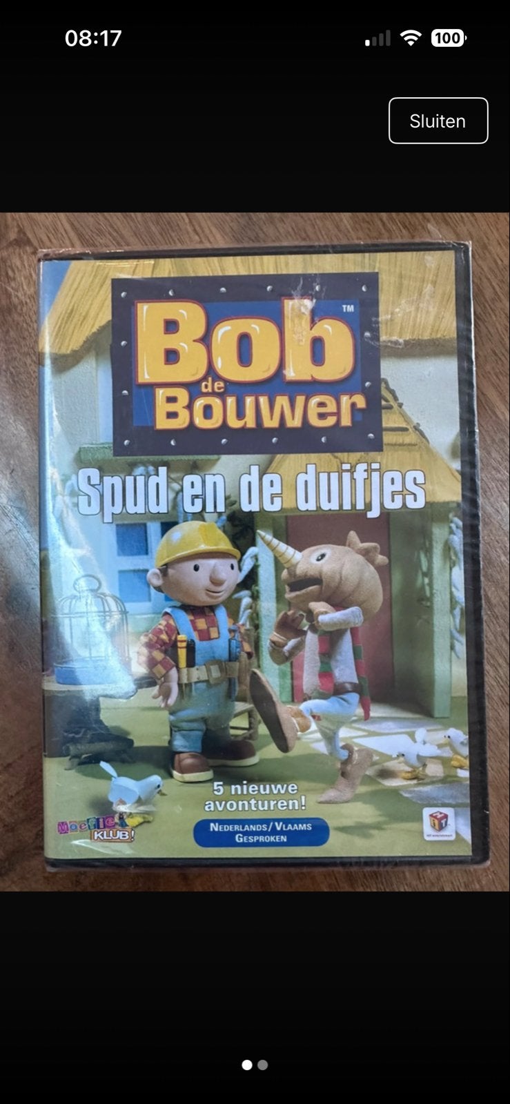 Bob de Bouwer DVD's nieuw, Alle leeftijden, Tv-serie, Familie, Nieuw in verpakking