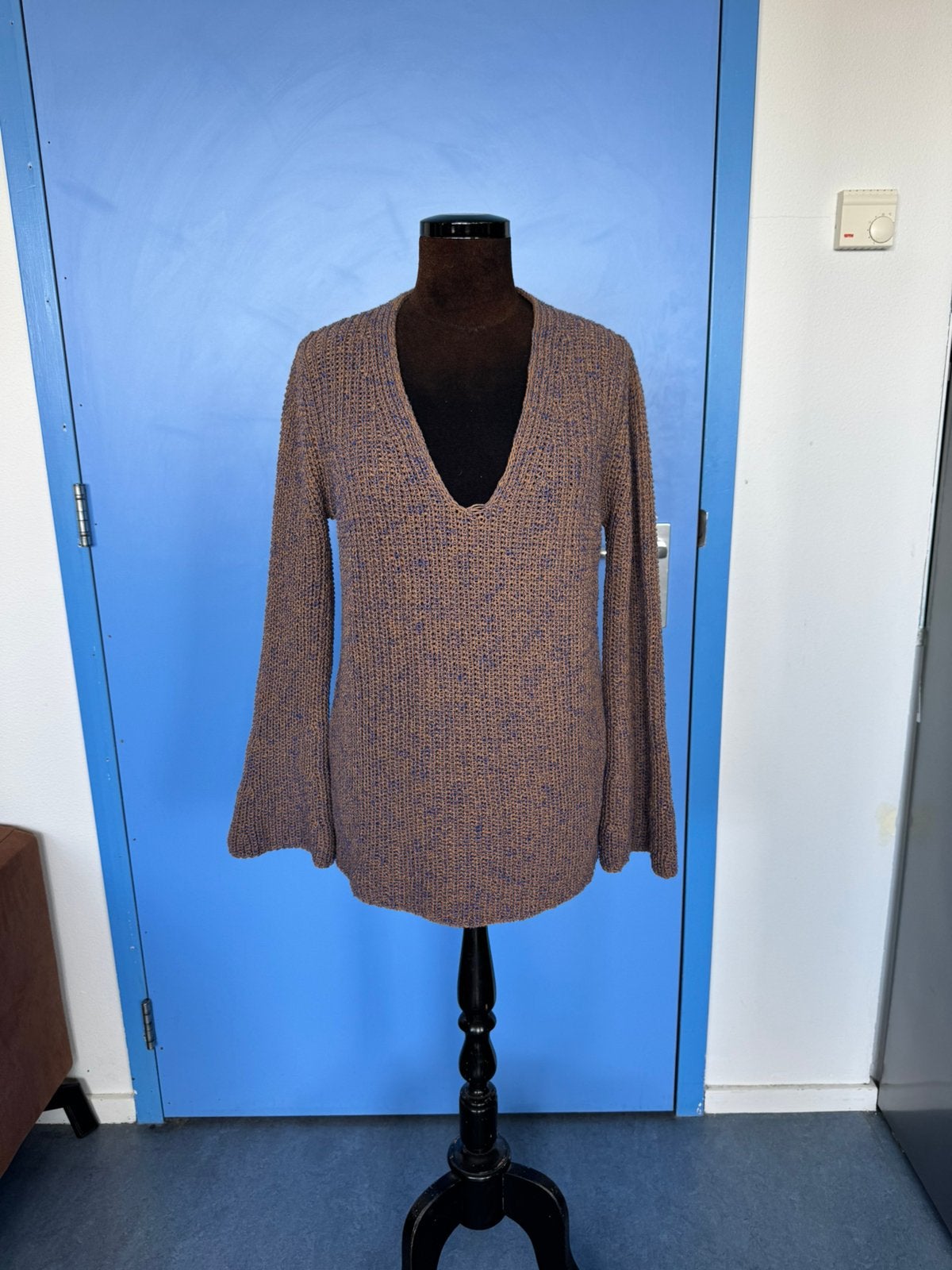Sweater Stefanel  Jumper - white/black. Size S, Kleding | Dames, Verzenden, Nieuw, Zwart