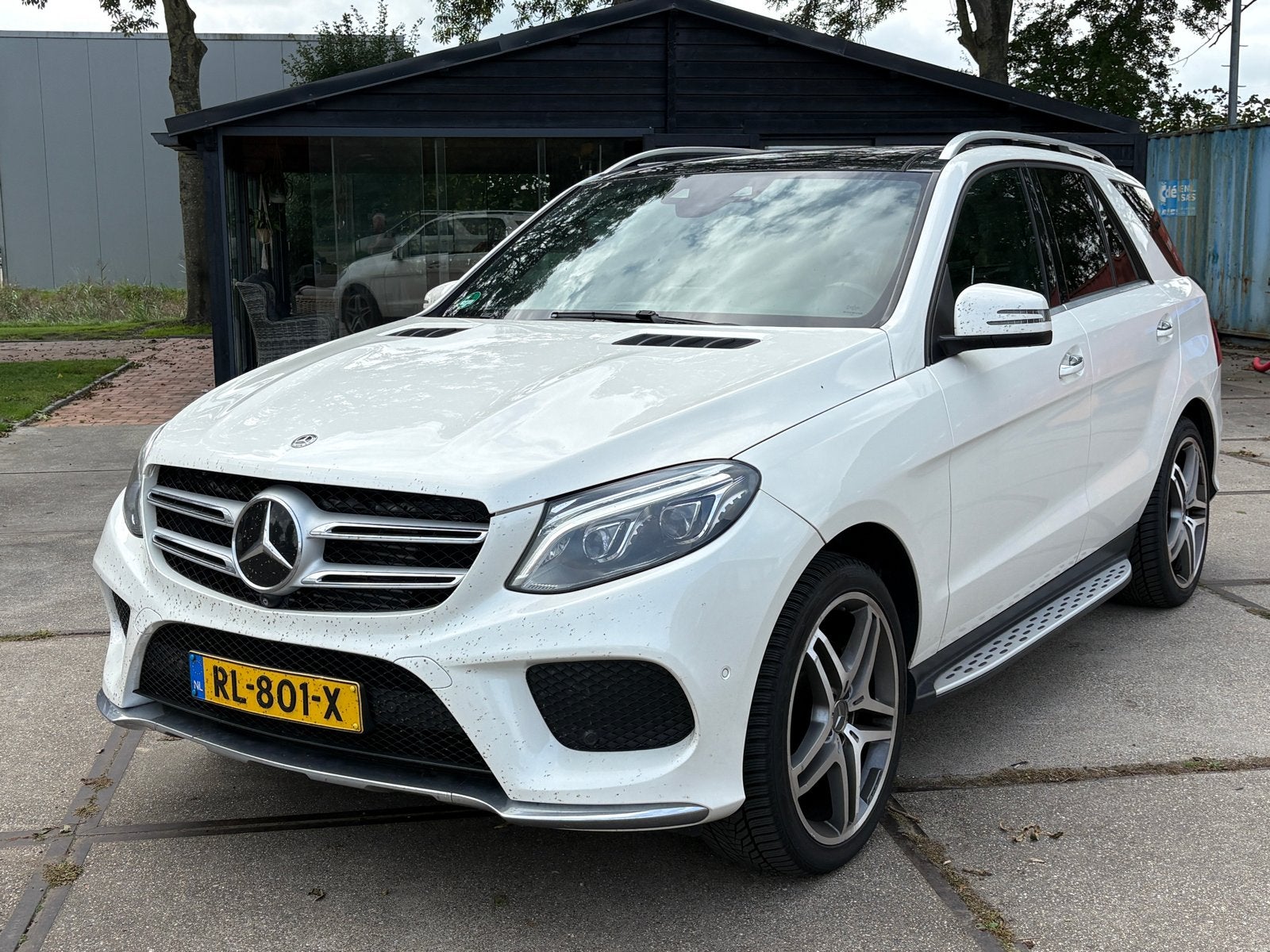 Mercedes-Benz GLE 3.0 Gle350d 4MATIC AUT 2018 Wit, Auto's, Automaat, 15 km/l, Zwart, 258 pk