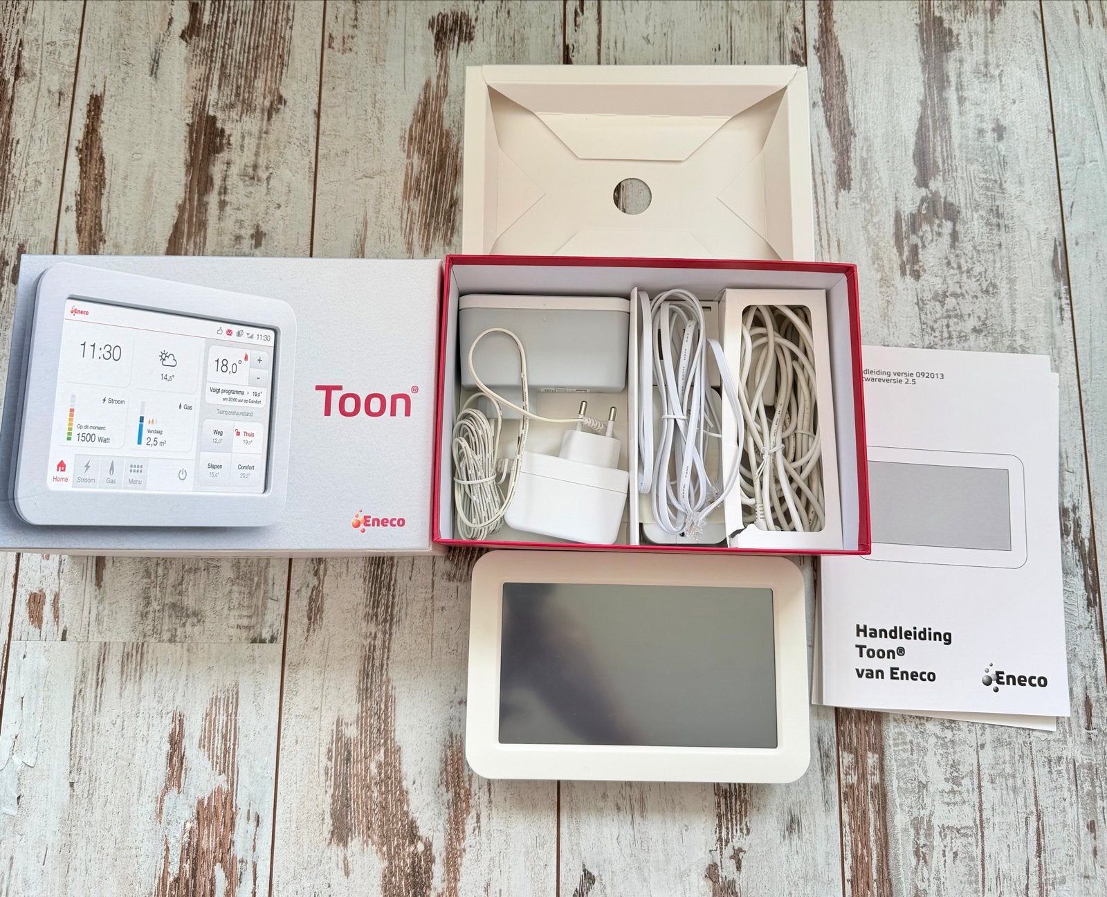 Toon Slimme Thermostaat van Eneco - Nieuw in doos, Ophalen, Slimme thermostaat, Nieuw