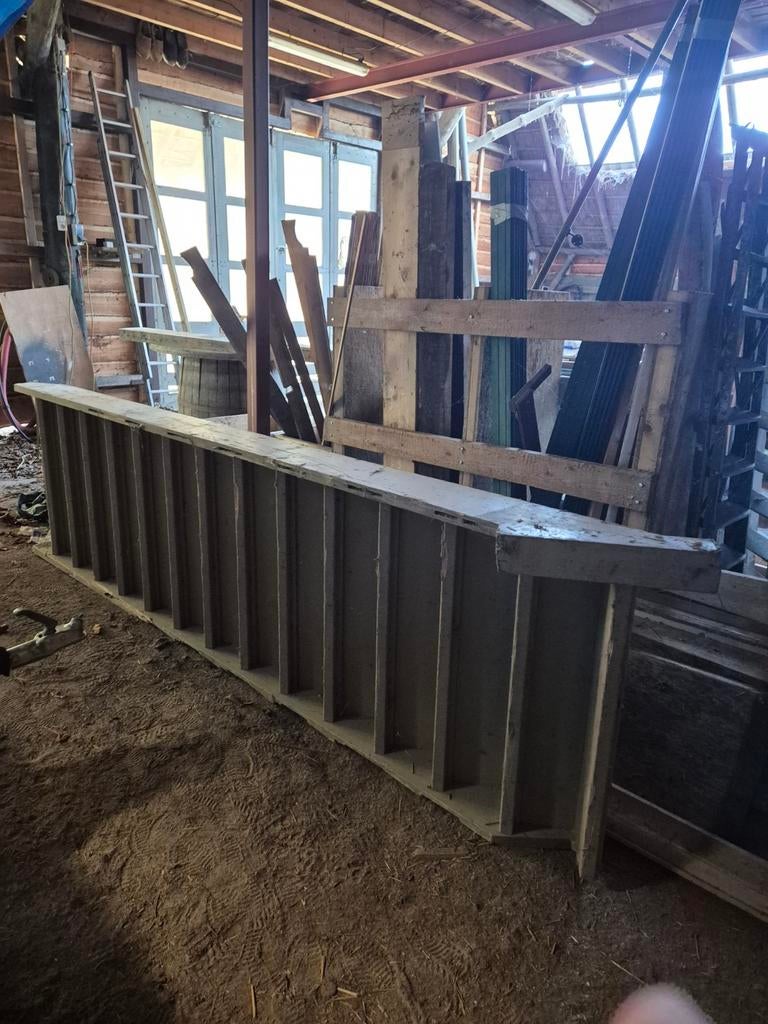 Houten trap, Doe-het-zelf en Verbouw, Ladders en Trappen, Ophalen, Gebruikt, Minder dan 2 meter