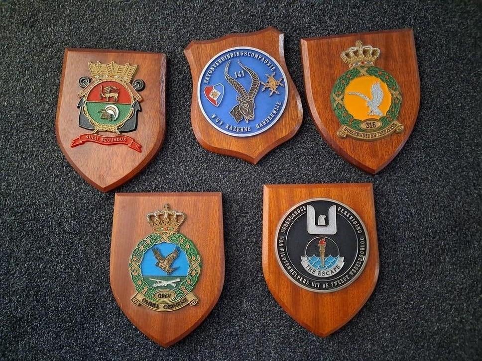 Wapenschild Luchtmacht schild uitzoeken, Ophalen of Verzenden, Zo goed als nieuw, Embleem, Speld of Insigne