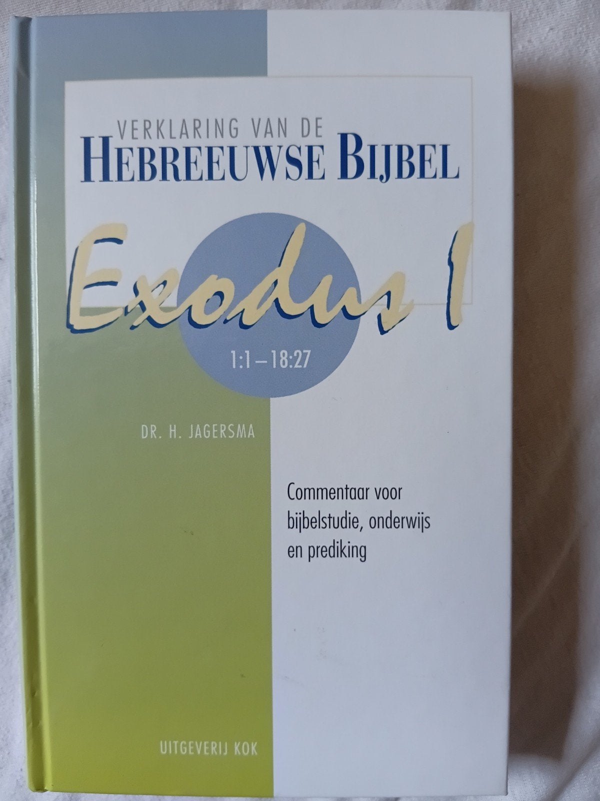 H. Jagersma - Exodus 1:1 - 18:27, Boeken, Ophalen of Verzenden, Zo goed als nieuw, H. Jagersma