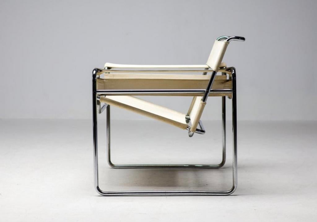 Wassily Chair — Marcel Breuer, Gavina, Ophalen, Overige materialen, -, -