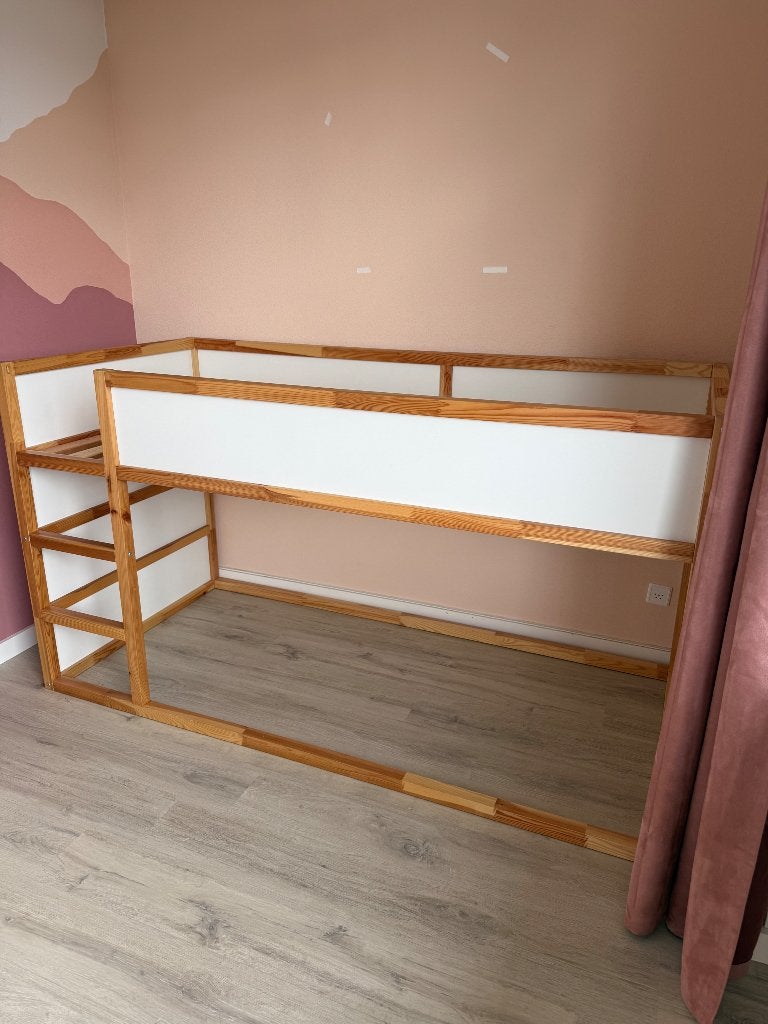 Kura keerbaar bed hoogslaper, Ophalen, Zo goed als nieuw, Hoogslaper