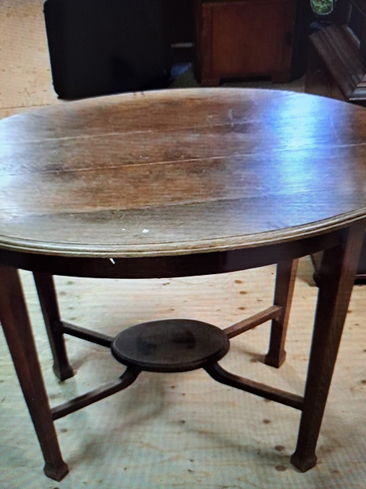 Brocante tafel, Ophalen