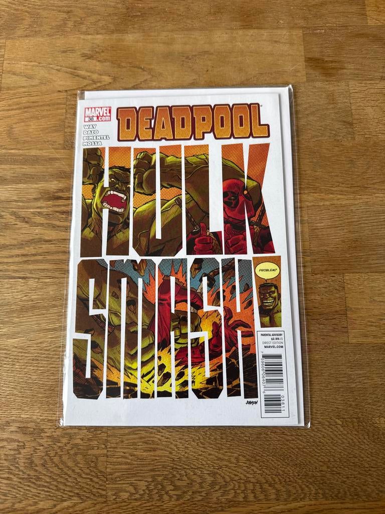 Deadpool Hulk Smash Comic #38 Marvel, Boeken, Strips | Comics, Ophalen of Verzenden, Zo goed als nieuw